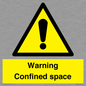 WV3565: Warning Confined space