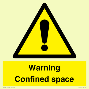 WV3565: Warning Confined space