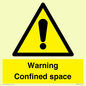 WV3565: Warning Confined space
