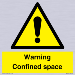 WV3565: Warning Confined space