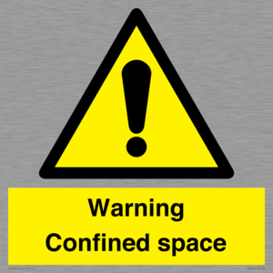 WV3565: Warning Confined space