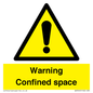 WV3565: Warning Confined space