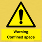 WV3565: Warning Confined space