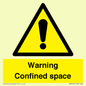 WV3565: Warning Confined space