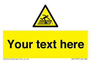 WV5109: Custom Figure on Roof Sign