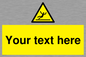 WV5110: Custom Figure Slipping Sign