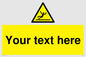 WV5110: Custom Figure Slipping Sign