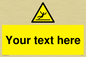 WV5110: Custom Figure Slipping Sign