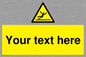 WV5110: Custom Figure Slipping Sign