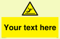 WV5110: Custom Figure Slipping Sign