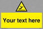 WV5110: Custom Figure Slipping Sign