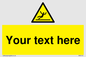 WV5110: Custom Figure Slipping Sign