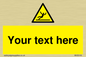 WV5110: Custom Figure Slipping Sign