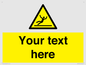 WV5110: Custom Figure Slipping Sign