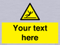 WV5110: Custom Figure Slipping Sign