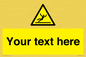 WV5110: Custom Figure Slipping Sign