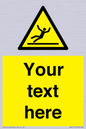 WV5110: Custom Figure Slipping Sign