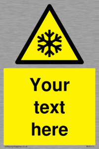 WV5111: Custom Snowflake Sign