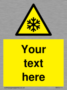 WV5111: Custom Snowflake Sign