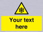 WV5111: Custom Snowflake Sign
