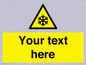WV5111: Custom Snowflake Sign