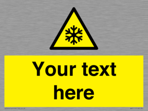 WV5111: Custom Snowflake Sign
