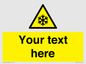 WV5111: Custom Snowflake Sign