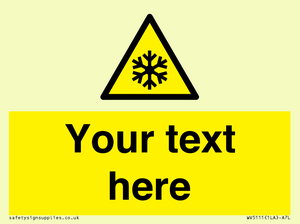 WV5111: Custom Snowflake Sign