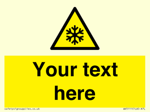 WV5111: Custom Snowflake Sign