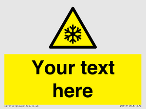 WV5111: Custom Snowflake Sign