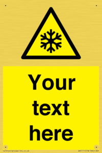 WV5111: Custom Snowflake Sign