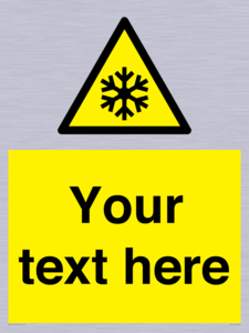 WV5111: Custom Snowflake Sign