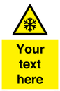 WV5111: Custom Snowflake Sign