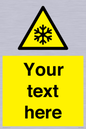 WV5111: Custom Snowflake Sign
