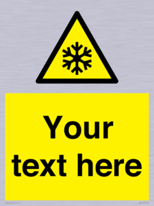 WV5111: Custom Snowflake Sign