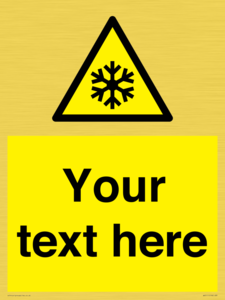 WV5111: Custom Snowflake Sign