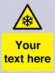 WV5111: Custom Snowflake Sign