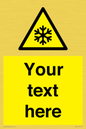 WV5111: Custom Snowflake Sign