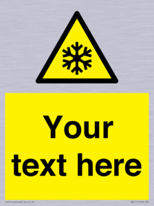 WV5111: Custom Snowflake Sign