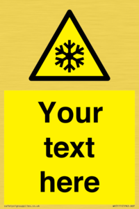 WV5111: Custom Snowflake Sign