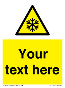 WV5111: Custom Snowflake Sign