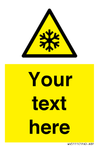 WV5111: Custom Snowflake Sign