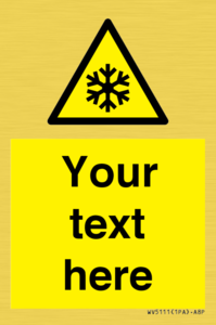WV5111: Custom Snowflake Sign