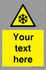 WV5111: Custom Snowflake Sign