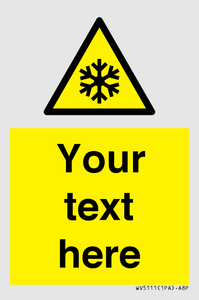 WV5111: Custom Snowflake Sign