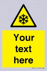 WV5111: Custom Snowflake Sign