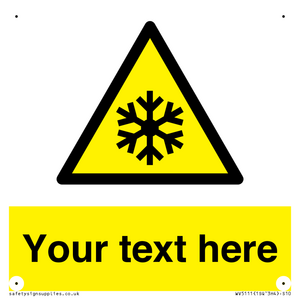 WV5111: Custom Snowflake Sign