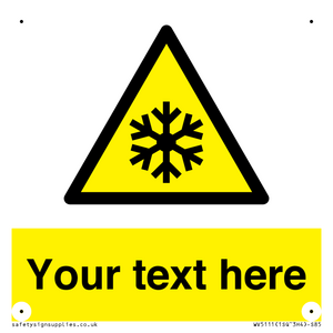 WV5111: Custom Snowflake Sign