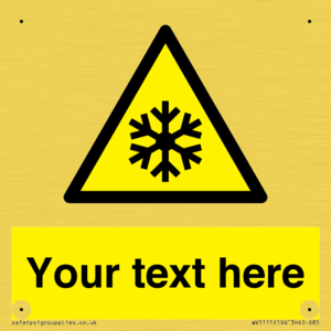 WV5111: Custom Snowflake Sign