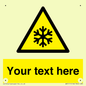WV5111: Custom Snowflake Sign